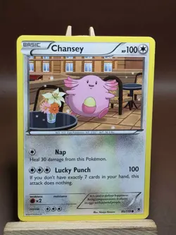 HP Pokemon Chansey 80/119 XY - Phantom Forces Regular - Image 1