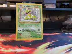 Victreebel Jungle Rare Non Holo WOTC MP Pokemon Card Vintage Kanto Classic - Image 1