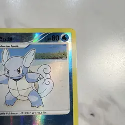 Pokemon Wartortle Secret Wonders Reverse Holo Uncommon Stage 1 75/132 2007 - Image 2
