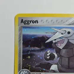 Pokemon TCG Aggron Holo Rare EX Power Keepers 1/108 2007 Stage 2 110 HP English - Image 2