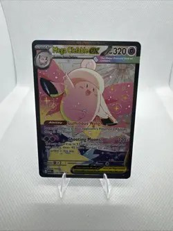 Mega Clefable ex 119/088 Holo Special Illustration Rare POR Pokemon MINT - Image 1