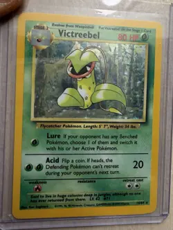 Pokemon TCG Victreebel Holo Rare 14/64 Jungle - Image 1