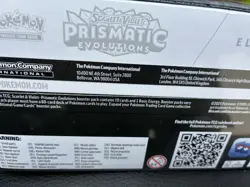 Pokemon Prismatic Evolutions Elite Trainer Box ETB New Factory Sealed $5 Ship!! - Image 3