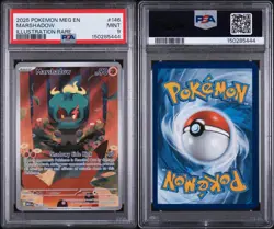 Pokemon TCG Mega Evolution: Marshadow (Illustration Rare) #146/132 - PSA 9 Mint - Image 3