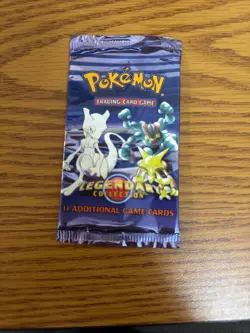 Pokemon Legendary Collection Booster Pack EMPTY Wizards of the Coast #2 - Image 1