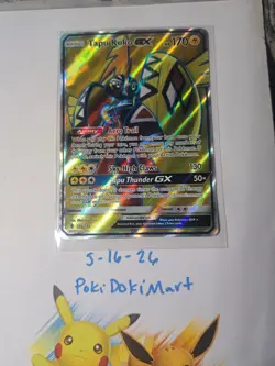 Pokemon Sun & Moon Full Art - Guardians Rising 135/145 Tapu Koko GX - Image 1
