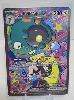 Pokemon Iono’s Bellibolt ex 279/217 Illustration Rare Full Art Ascended Heroes - Image 1