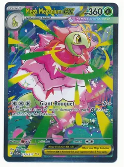 2026 POKEMON ASCENDED HEROES SIR SPECIAL ILLUSTRATION RARE MEGA MEGANIUM EX #272 - Image 1