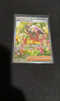 Pokemon AZ's Tranquility Trainer Foil EX 120/086 Chaos rising SIR - Image 1