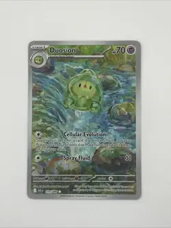 Pokemon TCG Black Bolt Duosion Illustration Rare Full Art 119/086 - Image 1