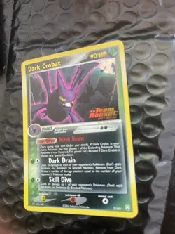 Dark Crobat Reverse Holo Stamped Team Rocket #3 Pokemon - Image 2