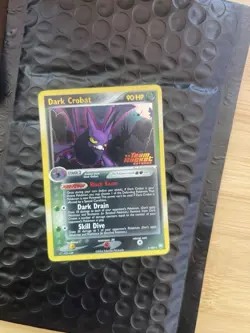 Dark Crobat Reverse Holo Stamped Team Rocket #3 Pokemon - Image 4