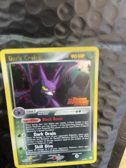 Dark Crobat Reverse Holo Stamped Team Rocket #3 Pokemon - Image 5