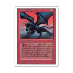 WOTC MtG Unlimited Granite Gargoyle (U) EX - Image 1