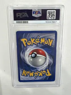 1999 Pokemon Game Hitmonchan #7 Shadowless Holo PSA 6 - Image 2