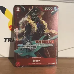 One Piece Brook (Winner Pack Vol. 4) ST01-011 One Piece Promotion Cards Foil - Image 1