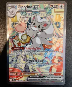 Cinccino ex - 119/086 - SIR - Chaos Rising - NM/MINT - Pokemon Card - Image 1