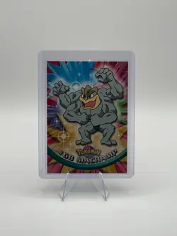 Machamp #68 Topps 1999 Trading card Pokemon TV Animation Edition LP Nintendo - Image 1