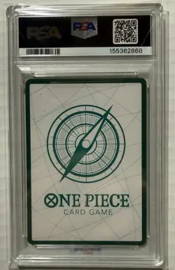DON!! Card (Egghead) (Gold) The Azure Sea's Seven Foil PSA 10 - Image 2