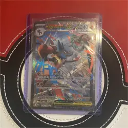 Mega Lucario EX 179/132 Full Art Holo 340 HP English Pokemon TCG Card - Image 1