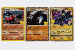 Pokemon 25th Anniversary Lot Donphan Prime Luxray GL LV.X Claydol Holo Rare Card - Image 1