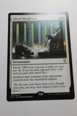 MTG Blind Obedience x1- -Commander 2017-Lightly Played - Image 1