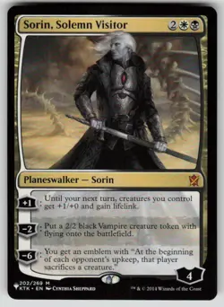 Sorin, Solemn Visitor Mythic The List Reprints 202/269 MTG Near Mint 2020 - Image 1