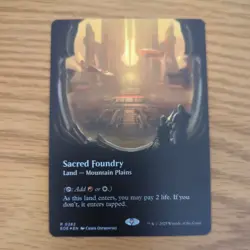 Sacred Foundry (Borderless) Foil Edge of Eternities #282 - Image 1
