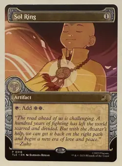 Sol Ring Showcase - Avatar: The Last Airbender: Eternal-Legal MTG - Image 1