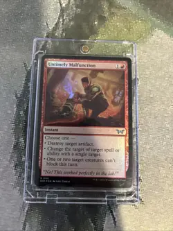 MTG Untimely Malfunction (Foil) - Duskmourn: House of Horror (DSK) #161 MTG - Image 3