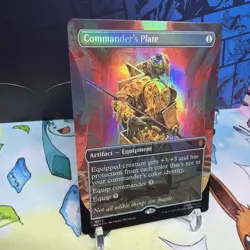 Commander's Plate (Borderless) Commander: Teenage Mutant Ninja Turtles Foil - Image 2