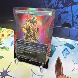Commander's Plate (Borderless) Commander: Teenage Mutant Ninja Turtles Foil - Image 3