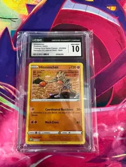 Hitmonchan 012/034 Classic Collection CGC Graded 10 English Pokemon TCG - Image 1