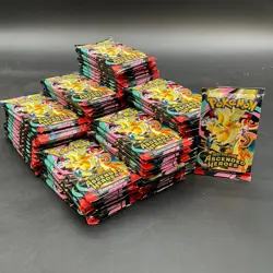 Lot of (100) Pokemon TCG Ascended Heroes Booster Packs SEALED - Image 1