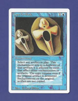 1994 Magic the Gathering - Copy Artifact - Enchantment - Revised MTG - Image 1