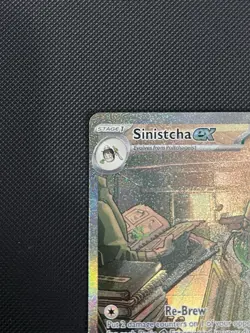 Pokemon Sinistcha ex 210/167 Special Illustration Rare Twilight Masquerade - Image 2