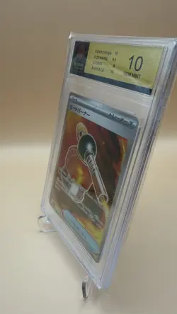 Pokemon | Heat Burner | 101/080 | Trainer-Item SR Foil | Japanisch | RGS 10 | 2… - Image 4