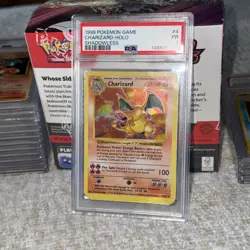 1999 Pokemon Base Set Shadowless Charizard Holo #4 PSA 1 – Iconic Vintage Grail - Image 2