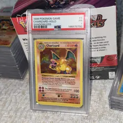1999 Pokemon Base Set Shadowless Charizard Holo #4 PSA 1 – Iconic Vintage Grail - Image 3