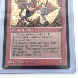 1994 vintage MAGIC THE GATHERING Quarum Trench Gnomes MTG Legends Card - Image 4