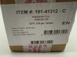 Pokemon TCG Scarlet & Violet Surging Sparks Booster 6-Box Case SV08 SEALED - Image 3