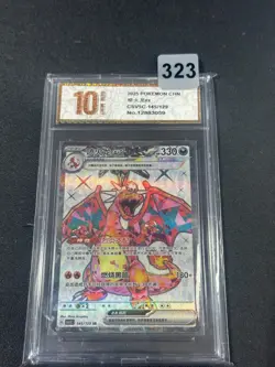 2025 Pokemon TCG S.Chinese CSV5C 145/129 SR Charizard Ex Grade 10 - Image 1