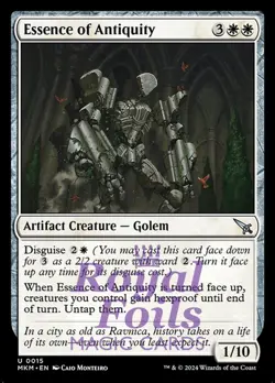 Essence of Antiquity 4x FOIL MTG Murders at Karlov Manor MKM Uncommon MINT white - Image 1