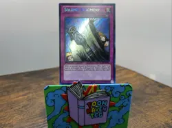 Solemn Judgment LCJW-EN182 Secret Rare 1st Edition Yugioh - Image 1