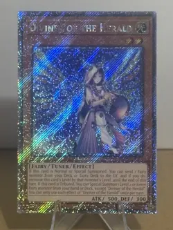 Yugioh Diviner of the Herald 1st Edition Platinum Secret Rare RA05-EN017 NM - Image 1