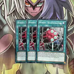 CYHO-EN053 x3 Borrel Regenerator Common Excellent Condition Yugioh - Image 1