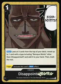 DisappointedU OP14-099 The Azure Sea's Seven One Piece NM - Image 1