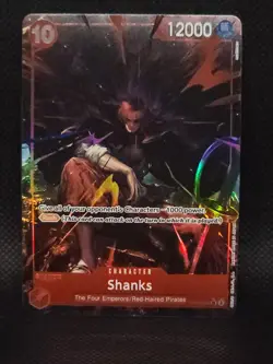 One Piece Shanks OP09-004 SR Alt Art (English) Emperors in the New World - Image 1