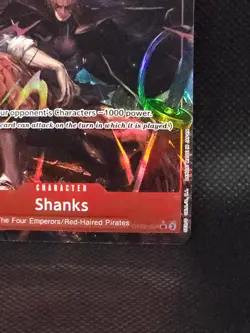 One Piece Shanks OP09-004 SR Alt Art (English) Emperors in the New World - Image 4