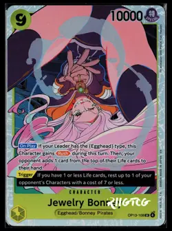 Jewelry Bonney (108) SR OP13-108 Carrying On His Will One Piece Foil NM - Image 1